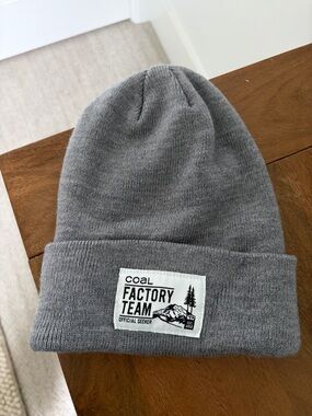 Coal Factory Team Gray Knit Beanie